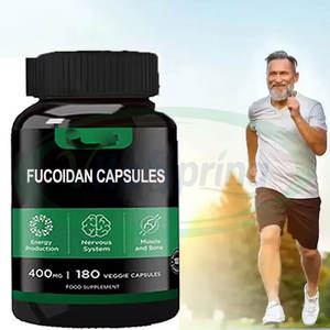 Capsules organiques de Fucoidan d'extrait des suppléments de fines herbes 500mg/60 capsules de Fucoidan d'OEM DÈS QUE POSSIBLE - Product Image 2