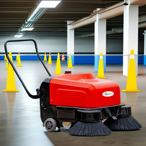 산업용 1000 전기 바닥 스위퍼 기계 자동 진공 청소 수동 연료 코어 배터리 인쇄 상점 농장 - Product Image 1