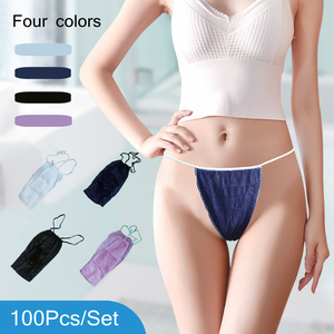 Disposable <strong>Underwear</strong> Panties Lingerie Briefs Bra Hospital <strong>Underwear</strong> Women Elastic <strong>Miss</strong> Thong Non-woven Fabric