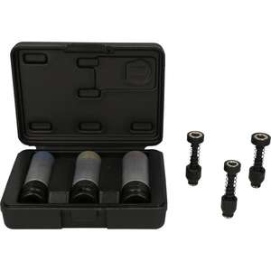 KS TOOLS - 515.0630 1/2'' SlimPOWER alloy wheels <b>impact</b> <b>socket</b> set with integrated magnets (6 pcs) - Product Image 1