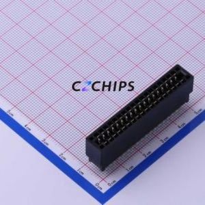 SA36BL0104 Gold Finger Connector Through hole Component (THT),P=2.54mm Connector EDGE SLOT 2.54mm 36P Through Hole - Product Image 1