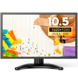 Eyoyo Bảng Loa Tích Hợp G1051 10.5 Inch FHD 1920X1280 100% SRGB Màn Hình <span class=keywords><strong>LCD</strong></span> IPS Màn Hình <span class=keywords><strong>CCTV</strong></span> Với Cổng HD MI VGA PCIN DV - Product Image 2