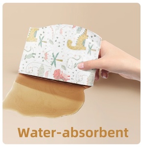 YOUHA bavaglini da viaggio monouso confezionati singolarmente bavaglini da viaggio per bambini leggeri a tenuta stagna 20 conteggi - Product Image 2