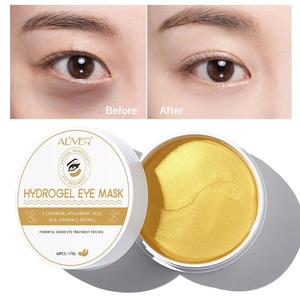 Vip ++ — masque pour les yeux gel de collagène d'or 24k, masque oculaire, anti-rides et amincissant, haute qualité - Product Image 3