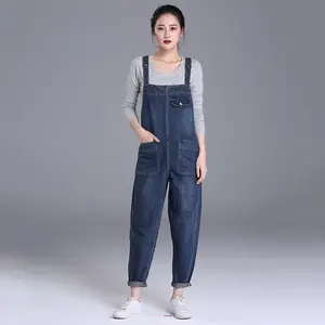 PLus size 8XL maternity dress overalls women trousers one piece pants loose casual Jumpsuit jeans