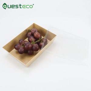 Salad box Takeaway Sushi To Go Box Swiss Roll <b>Cake</b> <b>Carrier</b> Disposable Sushi Box - Product Image 4