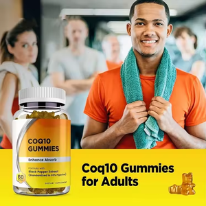 WELLBODY OEM private label factory supply healthcare product ultra COQ10 gummies untuk perbaikan tubuh energi kesehatan jantung - Product Image 2