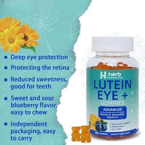 Gummies de lutéine à marque privée ODM/OEM avec supplément de vitamine C pour la santé oculaire – 2 gummies par portion - Product Image 5