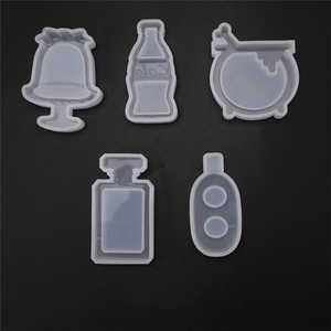 C-0134 DIY ручной работы смолы формы силиконовые cola флакон духов формы мороженое шейкер пресс-форм - Product Image 1