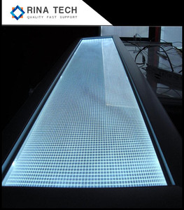 Placa de guía de luz PMMA de grado óptico Rina Tech de 500x700 mm con espesor personalizable para aplicaciones de downlight. - Product Image 6