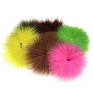 12 Colori di Pelo di Coda di Volpe Tinto per la Realizzazione di Mosche da Pesca, Pelo di Volpe Artica per Mosche da Salmone e Trota, Materiali per la Costruzione di Ali e Tubi per la Pesca a Mosca - Product Image 2