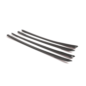 Couverture en fibre <span class=keywords><strong>de</strong></span> carbone véritable, accessoires intérieurs <span class=keywords><strong>de</strong></span> <span class=keywords><strong>voiture</strong></span>, bande décorative <span class=keywords><strong>de</strong></span> panneau <span class=keywords><strong>de</strong></span> <span class=keywords><strong>porte</strong></span> intérieure, <span class=keywords><strong>protection</strong></span> pour BMW Série 3 GT F34 2013-2018 - Product Image 5