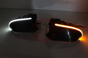 Luz LED para Espejo Retrovisor Lateral para Toyota Yaris <span class=keywords><strong>Corolla</strong></span> 2019 2020 2021 <span class=keywords><strong>2022</strong></span>, Lámpara de Espejo con Señal de Giro Secuencial Dinámica - Product Image 2