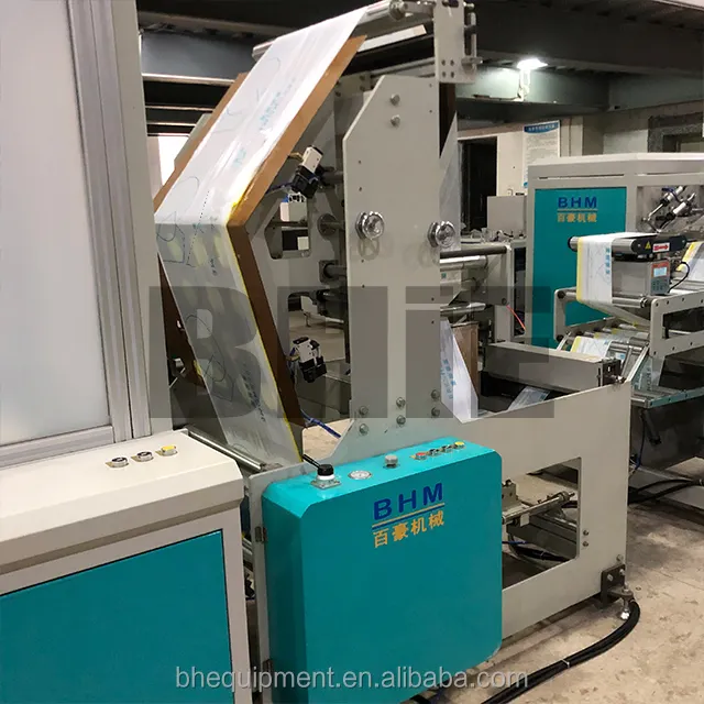 Bhie BL1060V-AL300 Volautomatische Pe Trekkoord Overlapt Stropdas Vuilniszak Draw Tape Touw Vuilniszak Maken Machine