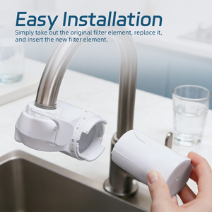 Cartuccia di Ricambio per Filtro Acqua Frigorifero, Riduce Cloro e Contaminanti per Acqua Potabile Pulita - Product Image 2