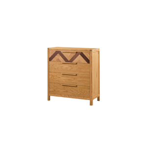 Colección MARS Gabinete Tallboy bajo MOQ de madera maciza de roble/Pino/ACACIA para muebles de sala de estar - Product Image 1