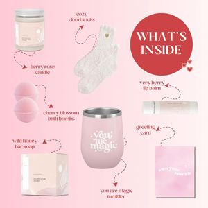 Luxury Get Well Soon <b>Gift</b> Set for Women Soothing Body Relaxation Spa <b>Gift</b> <b>Box</b> for Her Custom Wholesale Self-care Package - Product Image 5