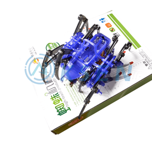 <span class=keywords><strong>Robot</strong></span> <span class=keywords><strong>Araña</strong></span> AI-KSEN, Kit de Ensamblaje de Juguete Científico Eléctrico para Construir, Tecnología DIY, <span class=keywords><strong>Mini</strong></span> Invento, Regalo - Product Image 4
