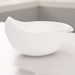 Cozinha simples Plastic Fruit Vegetable Lavagem Bacia Arroz Limpeza <span class=keywords><strong>Colander</strong></span> Filtro Eco-Friendly Máquina De Lavar Louça Segura - Product Image 5