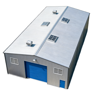 Bâtiment d'entrepôt préfabriqué en acier structurel durable pour entrepôts et ateliers commerciaux – Fabricant OEM - Product Image 1