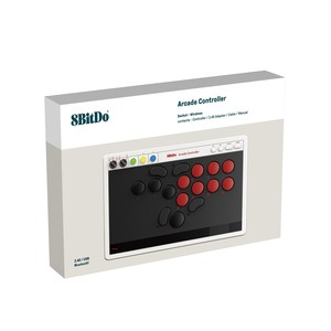 คอนโทรลเลอร์เกมอาร์เคด 8Bitdo Retro สำหรับ Switch 2/PC คอมพิวเตอร์  ไร้สาย ใช้ได้กับทุกอุปกรณ์  พร้อมไฟ RGB รุ่น 80FG01 80FG01 ไร้สาย - Product Image 2