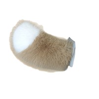 Queue de renard artificielle douce et moelleuse, style fixe, accessoire de cosplay en peluche