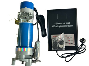 Dc300kg 24V cán màn trập cửa điều khiển từ xa cửa cuốn điều khiển động cơ hộp điều khiển cửa Con lăn động cơ - Product Image 2