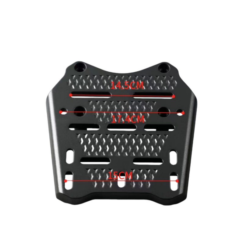 Gran contrapunto de aluminio negro PCX