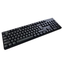 Clavier de bureau optique mécanique universel étanche économique BIOJEE K1800, 104 touches, USB filaire, disposition espagnole, en plastique ABS