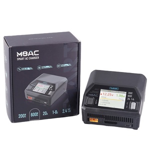 Cargador/Descargador Inteligente de Baterías LiHV ToolkitRC M8AC, Plástico, AC 200W 600W 20A 1-8S PD 65W, Piezas para Modelos de Autos - Product Image 1