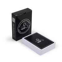 Logo personnalisé et texture top Emballage personnalisé de haute qualité mallette de pont impression de cartes à jouer magnétiques personnalisées pour adultes en vrac