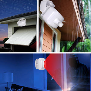 Sonnette de détection de mouvement PIR durable avec anneau de rappel de lumière Alarme de porte de couleur en plusieurs langues - Product Image 6