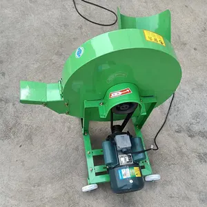 Mobile Banana Tree Crusher Diesel Engine Driven Dual purpose Mushroom Wood Crusher