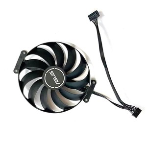 Nuevo ventilador de refrigeración 95mm 7PIN CF1010U12S <span class=keywords><strong>3070</strong></span> RTX3070 RTX3060Ti ventilador de refrigeración para <span class=keywords><strong>ASUS</strong></span> RTX 3060 Ti <span class=keywords><strong>Dual</strong></span> OC Fan - Product Image 5