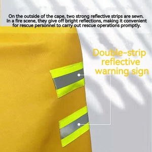 Утолщенная огнестойкая изоляция огнестойкая аварийная накидка пожаробезопасное противопожарное одеяло огнеупорный костюм - Product Image 3