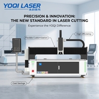 Máquina de Corte Láser de Fibra de Alta Precisión 1530 con Enfriamiento por Agua, Control CNC Cypcut, para Láminas Metálicas, 3kw