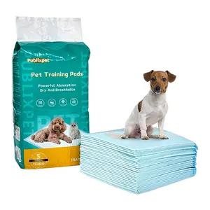 Esterilla higiénica desechable de absorción de agua para perros, almohadillas para entrenamiento de mascotas