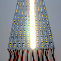 SMD2835 led barre lumineuse rétro-éclairage lumière DC 12V 12mm 144 leds 1000mm Tube dur LED bande lumières