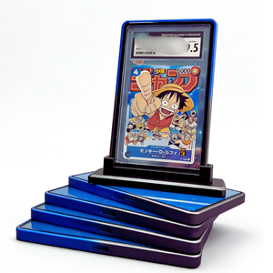 Nouvelle Étui de Protection Métallique à Couleur Dégradée pour Cartes, avec Protection Magnétique Gradée pour Cartes BGS TCG et PSA - Product Image 1