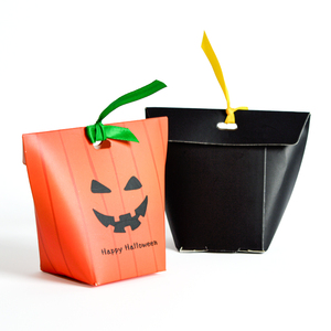Hot Selling Pumpkin Witch Design Cookie Boxes for <strong>Halloween</strong> Bakery Candy Sweet Paper Boxes Embossing Matt Lamination Food Sugar - Product Image 2