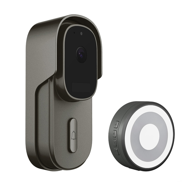 Tuya Smart WIFI Video Doorbell with Chime 170° Wide Angle Waterproof Doorbell Two-Way Intercom Home Security Door Phone Camera