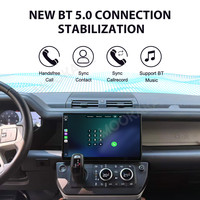 MOOKAKA 13.1 Inch Android 15 Car Player Radio Mobil untuk Land Rover Defender 2019-2025 Audio Stereo dengan Navigasi GPS