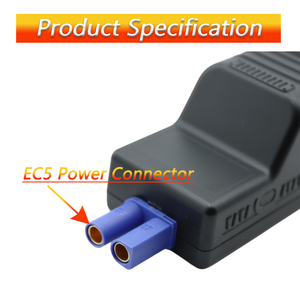 Câbles de démarrage de batterie d'urgence avec pinces crocodiles et connecteur EC5, dispositif de démarrage 650A pour voiture et camion - Product Image 3