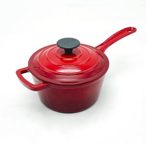 China Good Quality Custom Cast Iron <strong>Cookware</strong> Sets Private Label <strong>Colourful</strong> Multi-Function Non Stick Cast Iron Casserole Set - Product Image 1