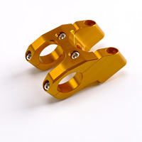 Pengangkat Setang Motor CNC dari Paduan Aluminium Kustom