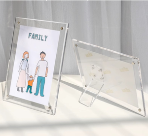 Marco Magnético Acrílico Resistente a los Arañazos, Fácil de Intercambiar, Impresión Digital de 6 Colores de Tamaño Personalizado para Negocios Familiares - Product Image 4