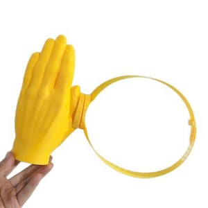 Nouveau chapeau de soleil jaune palmier pour sports de plein air, coiffe créative et amusante en acide polylactique imprimé en 3D, personnalisable - Product Image 5