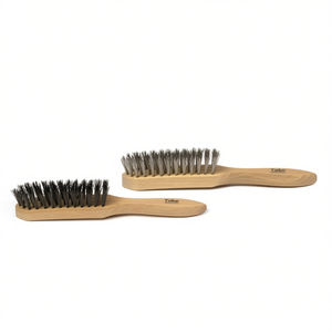 TTAKE Industrial Grade Hand <b>Brush</b> Steel Handle Stainless Steel 5x15x23 mm 16 <b>Wires</b> - Product Image 2