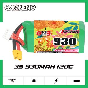 Batterie LiPo RC GNB9303S120A 930mAh 3S 11.1V 120C XT30 pour voiture FPV, bateau, jouet électronique - 300 cycles - Product Image 2