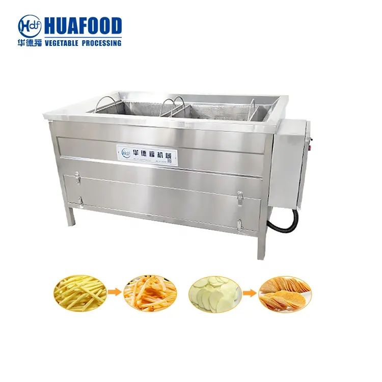 Máquina semiautomática para freír alimentos, freidora industrial de patatas fritas, para freír patatas